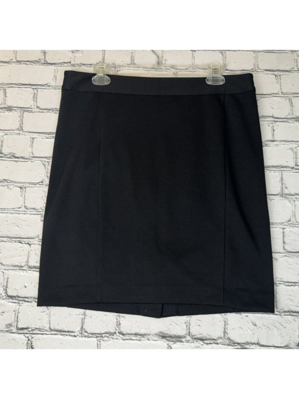 Ann Taylor Loft NWT Petite Black Pencil Skirt LP Business Office Career Workwear